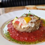 神戸屋レストラン - 料理写真:ハンバーグカツレツ