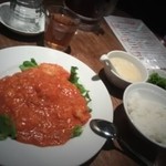 カ・タ・タ・タ - 海老チリソース定食