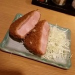 Ikkemme Sakaba - 厚切りハムカツ302円