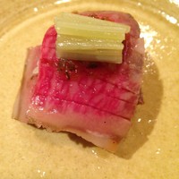 帰燕 - 仙台牛：ローストビーフの飯蒸し