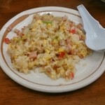 かえん - 半チャーハン 380円　ピンボケ･･･