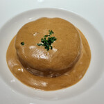 赤白 - 料理写真:大根 ポルチーニ茸のクリームソース