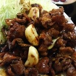 来来憲 - 2015、2、  来来定食 焼肉アップ