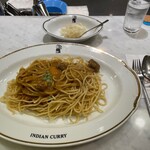 インデアンカレー - インデアンスパ大タマゴ①
