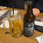 炭焼 焼き鳥 軒 - ホッピーセット(白)