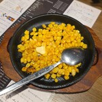 炭焼 焼き鳥 軒 - 鉄板コーンバター