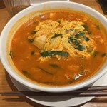 日高屋 - 料理写真:チゲ味噌ラーメン　¥750