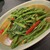 タイの食卓 クルン・サイアム - 料理写真:空芯菜のニンニク強火炒め(パックブン・ファイデン)