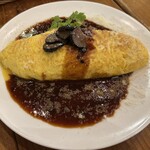 グレーヌマルシェ - シェフ渾身のトリュフオムレツ1300円、限定6食