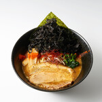 麺'sCLUB 酒池肉林 - 島海苔 ピリ辛濃厚魚介豚骨ラーメン