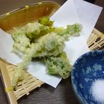 Enya - 春野菜の天ぷら 900円