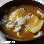 手打うどん 松屋 - 2015年2月　つけカレー