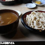 手打うどん 松屋 - 2015年2月　つけカレーうどん