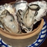 酒蔵レストラン宝 - 蒸し牡蠣