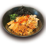 麺'sCLUB 酒池肉林 - 炎天魚介豚骨辛まぜそば