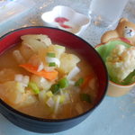 カフェ スペース - 豚汁