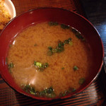 味噌汁 ¥50