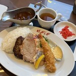 はやしや - ◼️昭和のプレート（ドリンク無し）　1,680円