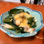 立呑み お酒の神様 - あおやぎとわかめの酢味噌