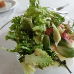 ウシマル - 地場野菜のサラダ