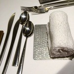 ラ ペ - おしぼり置きもおしゃれ