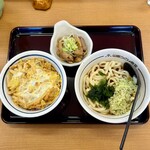 山田うどん - 料理写真:土日祝限定の超得山田セット