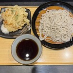 小諸そば - 料理写真:■かき揚げせいろ¥520