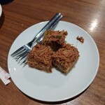 イスタンブール ケバブ＆バー - 冷製クリーミーバクラヴァ　めちゃ美味しい‼️