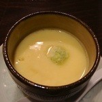 食堂 おがわ - 海鼠腸の茶碗蒸し。