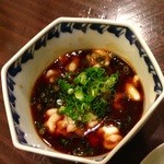 食堂 おがわ - くもこポン酢。