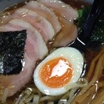 まる政 - チャーシュー麺