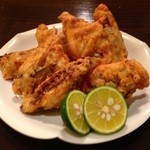 食堂 おがわ - ふぐ唐揚。