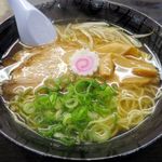 日の丸食堂 - 半チャンセット800円のラーメン