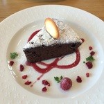 Healthy Cafe SANTE - ガトーショコラ。