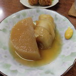 赤井食堂 - おでん２品（２００円）