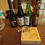 住吉酒販 - 名物イロハニ枡♪