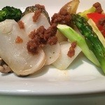 Dainingu Sansan - 季節の温野菜 味噌アンチョビソース