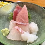 秋谷 - 選べる料理は お刺身を選択