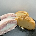 亀屋芳広 - 料理写真:さくらぱふぱふ&シュークリーム