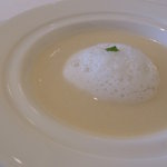 レストラン プランデルブ北鎌倉 - 玉ねぎのポタージュスープ