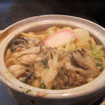 ががちゃ屋 - 牡蠣入り　味噌煮込みうどん