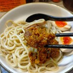 煮干しラーメン にぼってる - キーマカレーつけ麺