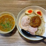 煮干しラーメン にぼってる - キーマカレーつけ麺