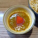 煮干しラーメン にぼってる - キーマカレーつけ麺