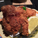 卯夢 - 河豚のから揚げ