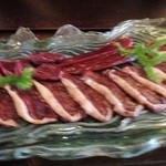 徳山鮓 - 青首鴨の胸肉　ササミ　心臓　砂ズリ