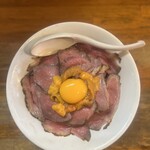 極汁美麺 umami - 上州牛ローストビーフまぜそば（2400円）