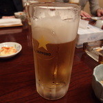Sushi Fujiki - まずは生ビールで