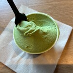 アリマ ジェラテリア スタジオーネ - シングル(抹茶)  550円