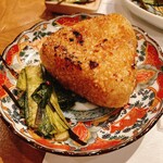 炭火焼鳥 いこか - 〆の焼きおにぎり